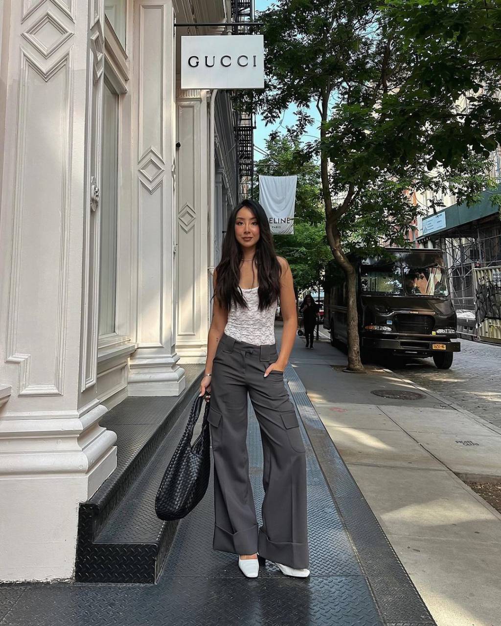 looks-com-transparencia-para-inverno Look com transparência para ocasiões sérias