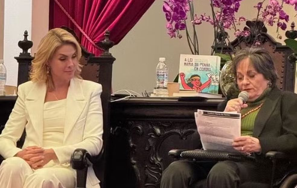 Ana Hickmann conta como videochamada com Maria da Penha a empoderou