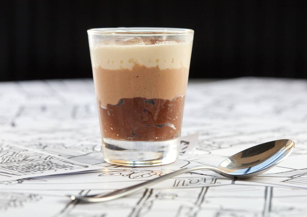 Receita de trio de mousses na caneca