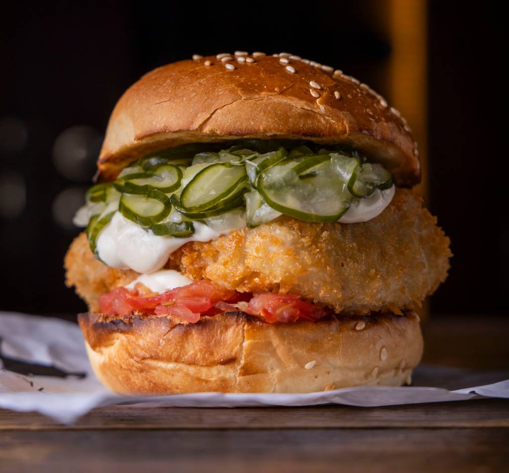 Sanduíche Milanesa de Atum é uma das criações do restaurante Torero Valese