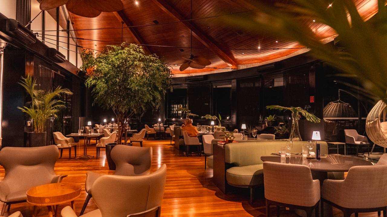 Restaurantes do Unique Garden Hotel, em São Paulo.