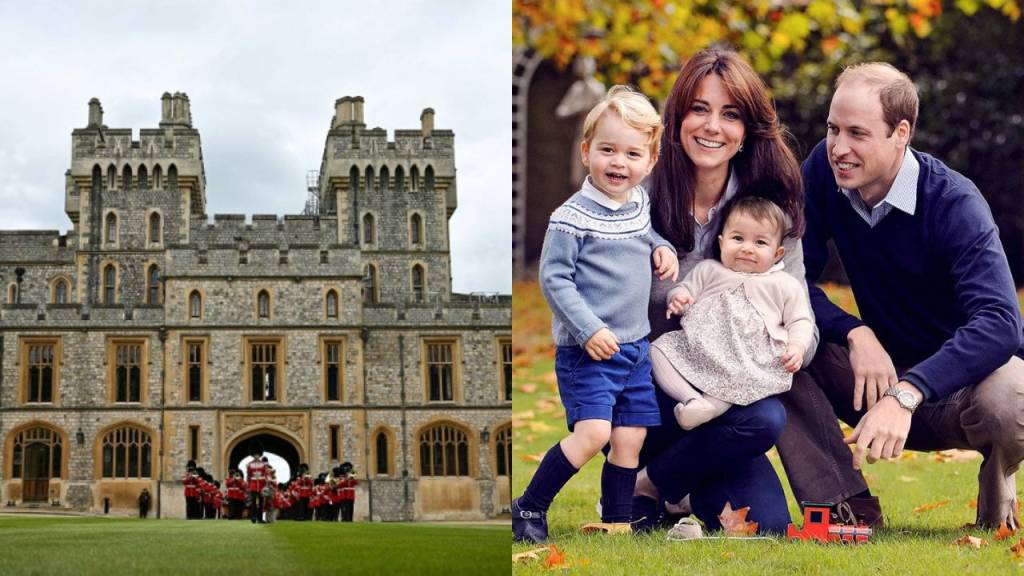 Ladrões invadem Castelo de Windsor enquanto príncipe William, Kate e crianças dormiam