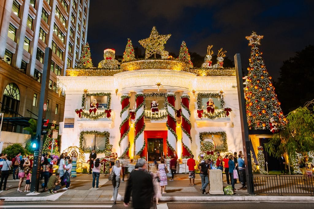 Natal na Avenida Paulista