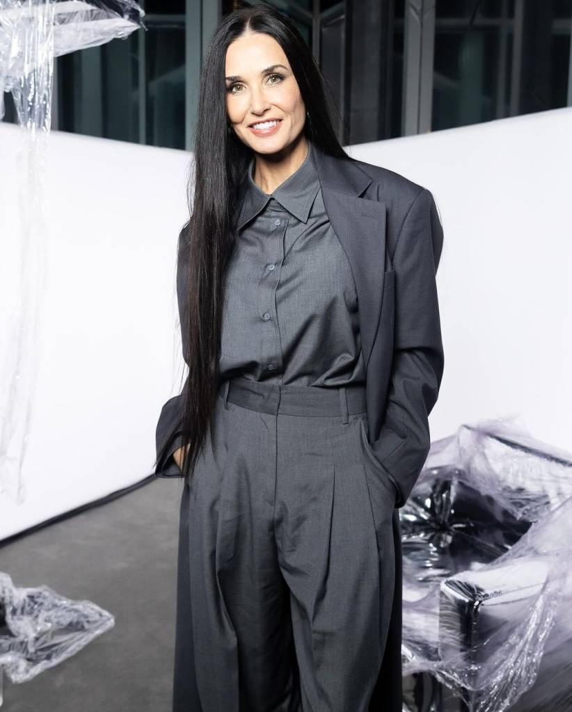 Demi Moore Demi Moore veste look todo preto