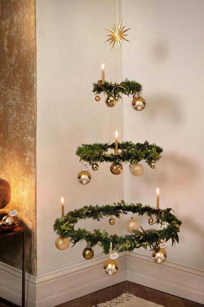 5 inspirações criativas para substituir a árvore de Natal