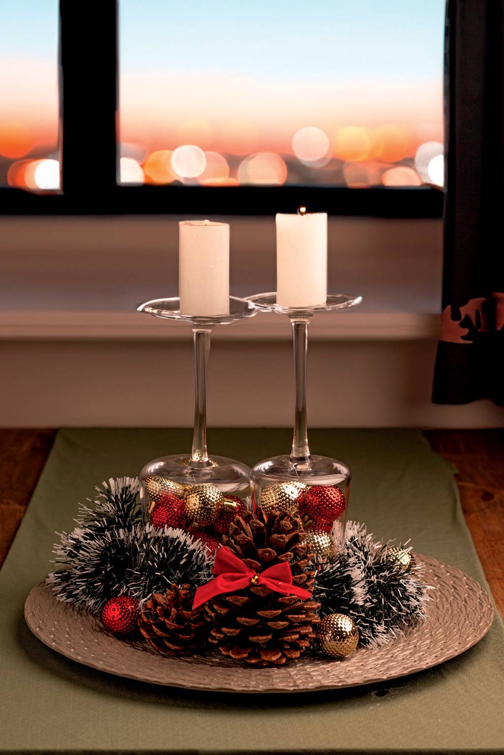 mesa-posta-natal-castical Tendências de mesa posta de Natal