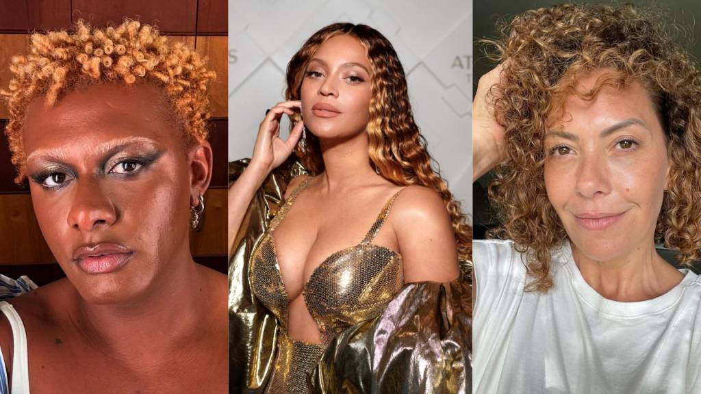 A cor do momento: 5 famosas cacheadas que já apostaram no loiro mel