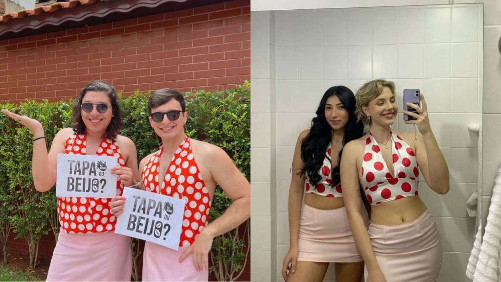 fantasias-em-dupla-ou-trio-para-carnaval-fátima-e-sueli A dupla Fátima e Sueli é uma ótima opção para esse carnaval