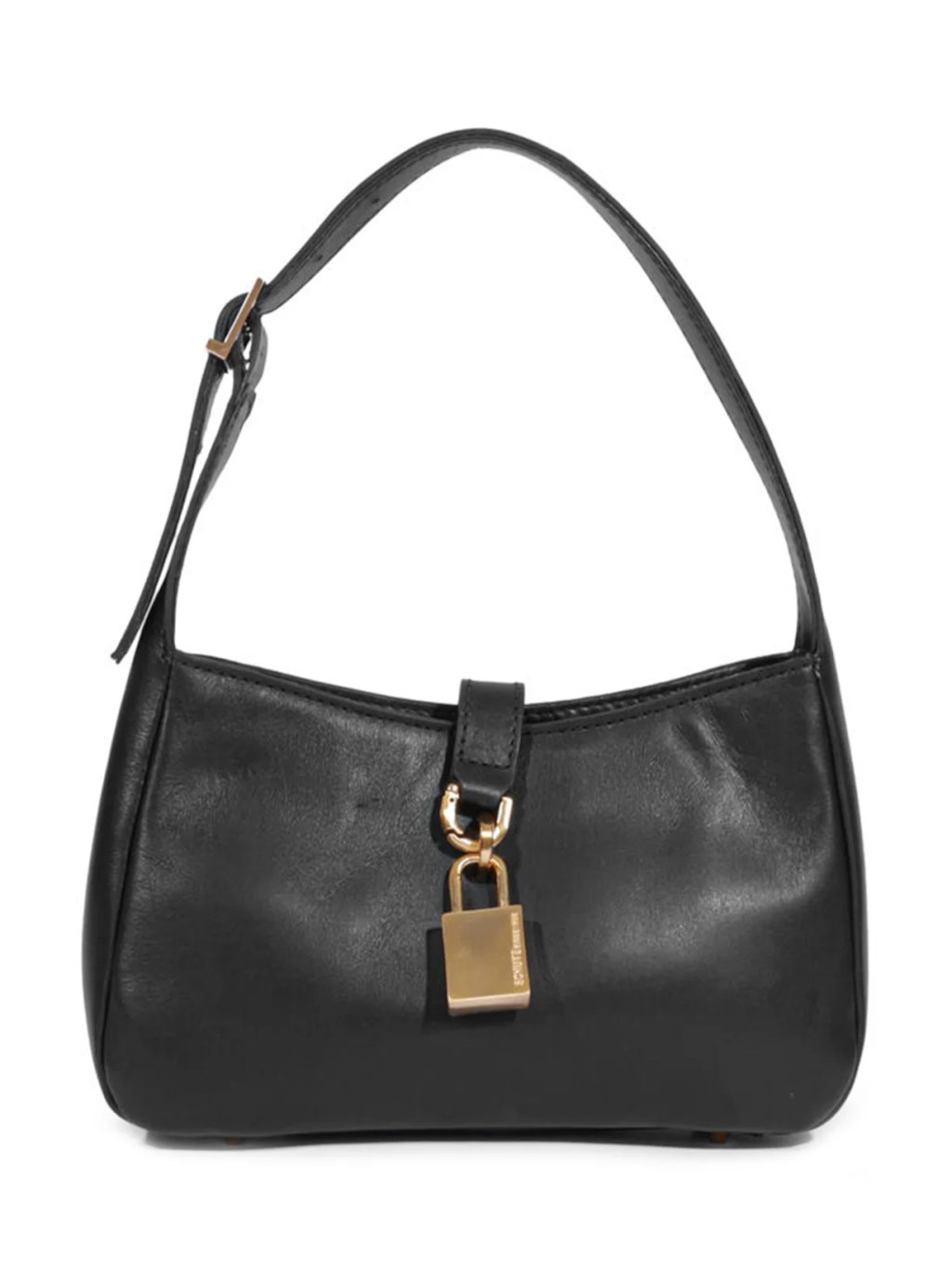 Bolsa de couro preta