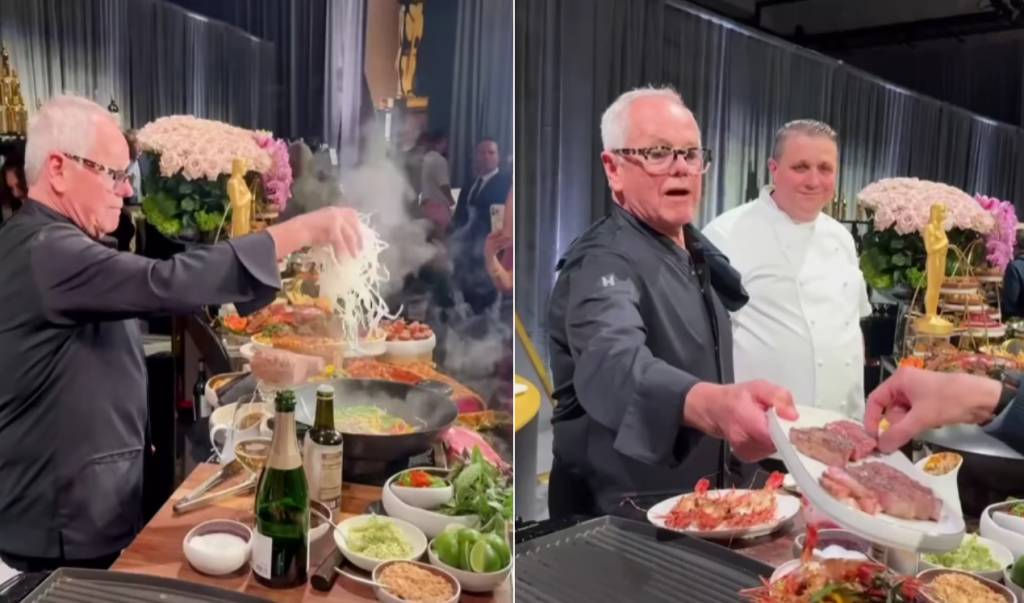 cardapio-oscar (3) O chef Wolfgang Puck apresenta o cardápio do jantar pós-Oscar 2025
