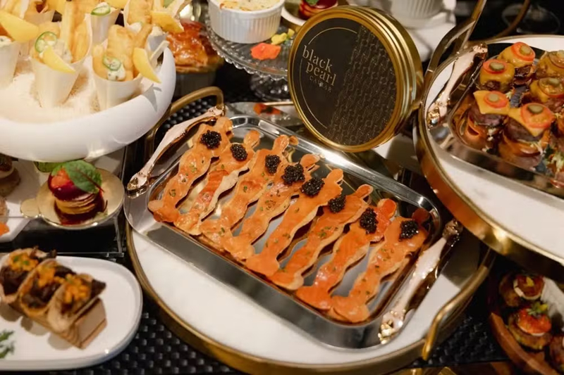 cardapio-oscar7 Pizza de salmão com caviar em formato de estatueta do Oscar será servida