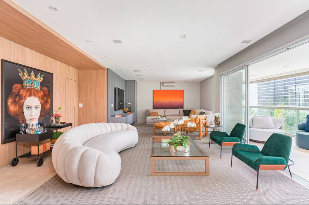 Como decorar a parede atrás do sofá