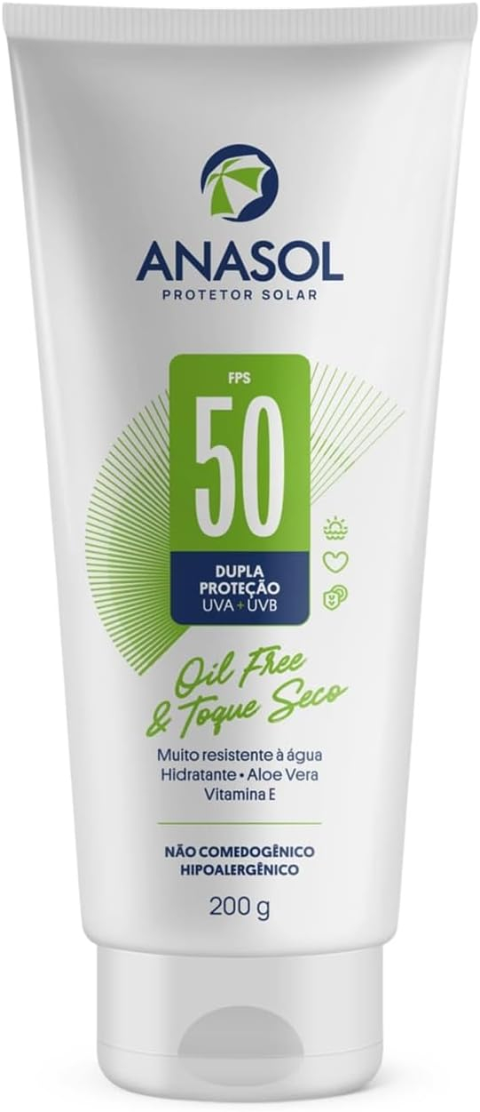 Protetor Solar Loção FPS 50 200g - Anasol