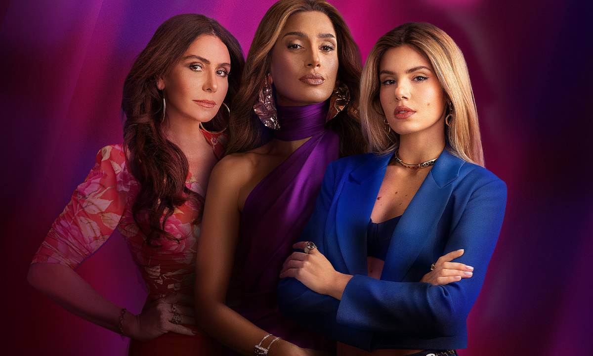 Giovanna Antonelli, Camila Pitanga e Camila Queiroz, protagonistas da novela Beleza Fatal