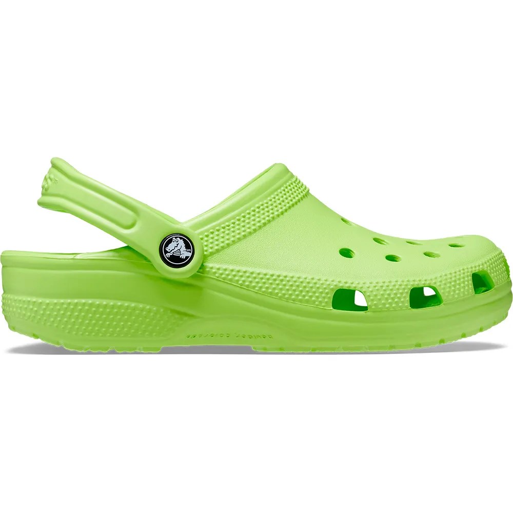 Crocs verde lim&atilde;o