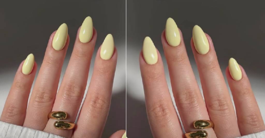 esmaltes-pes-amarelo-manteiga Amarelo manteiga é cor em alta para as unhas em 2025
