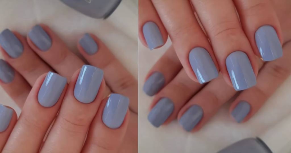 esmaltes-pes-azul-palido Azul pálido é cor delicada para unhas dos pés e das mãos em 2025