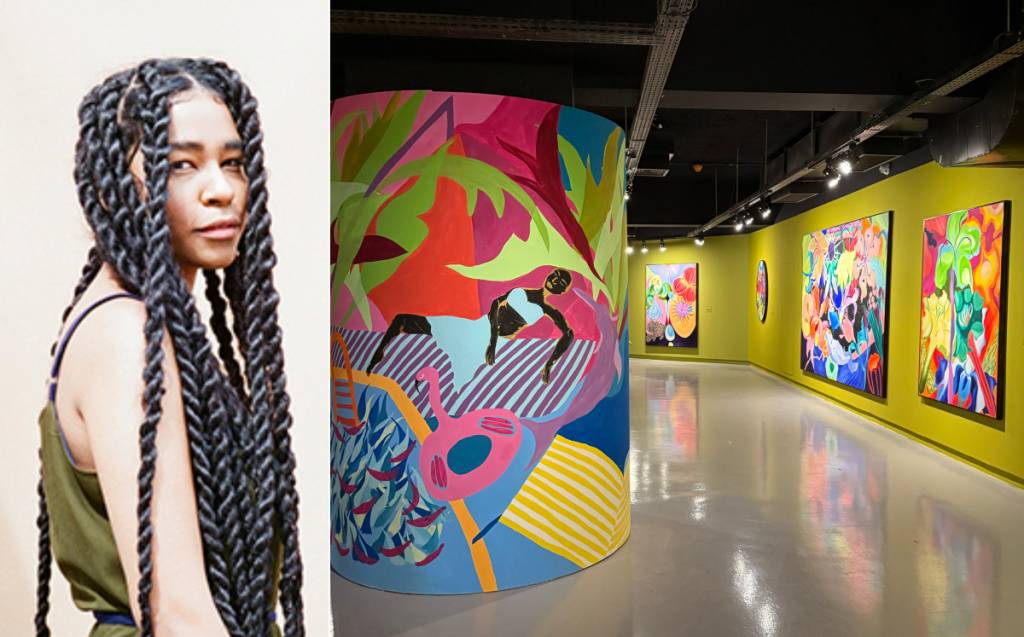 Heloisa Hariadne expõe telas e cerâmicas em sua primeira mostra individual