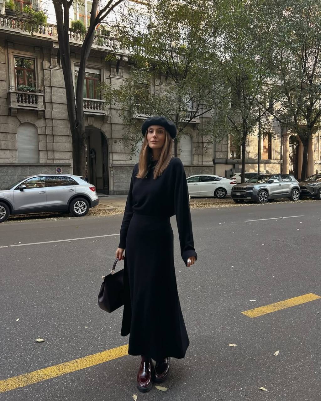 look-elegante-mocassim Mocassim pode ser usado com vestido