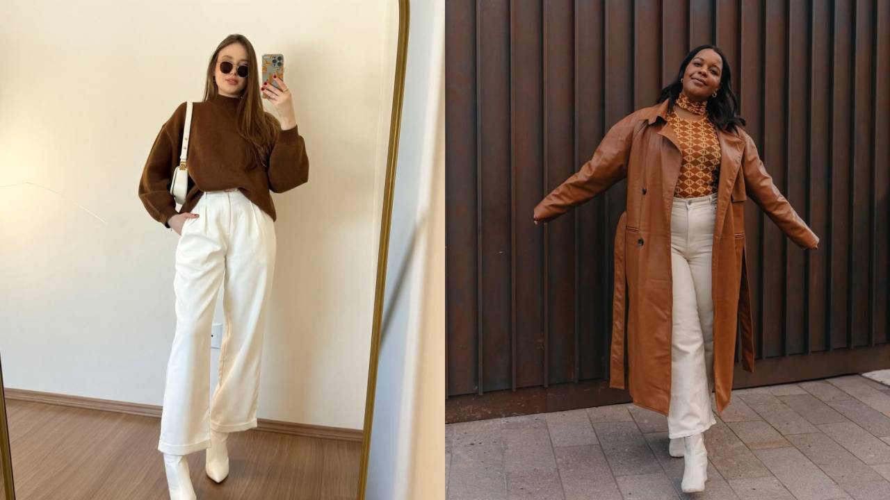 Bota branca entra no radar das fashionistas