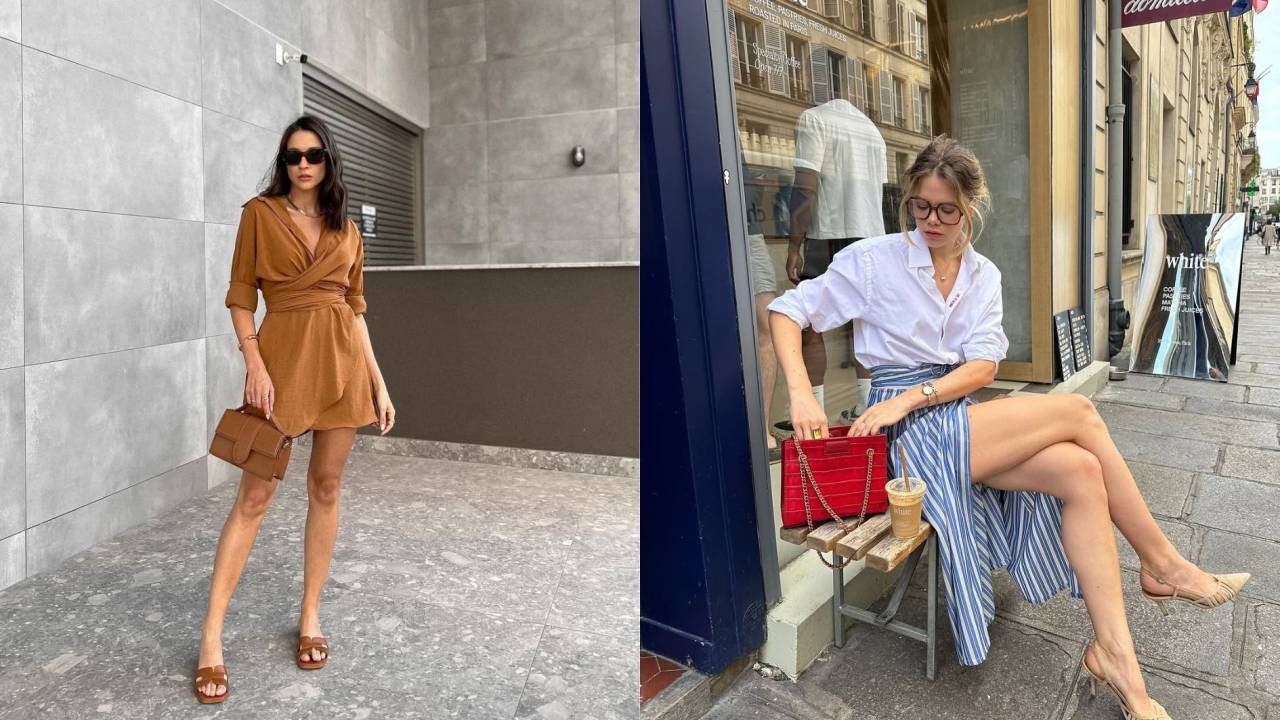 Look com saia envelope é ideal para momentos de lazer