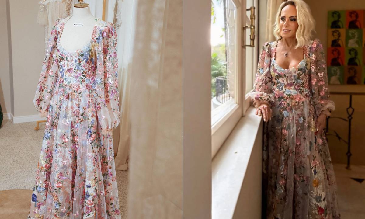 Estilista conta detalhes do vestido de casamento de Ana Maria Braga