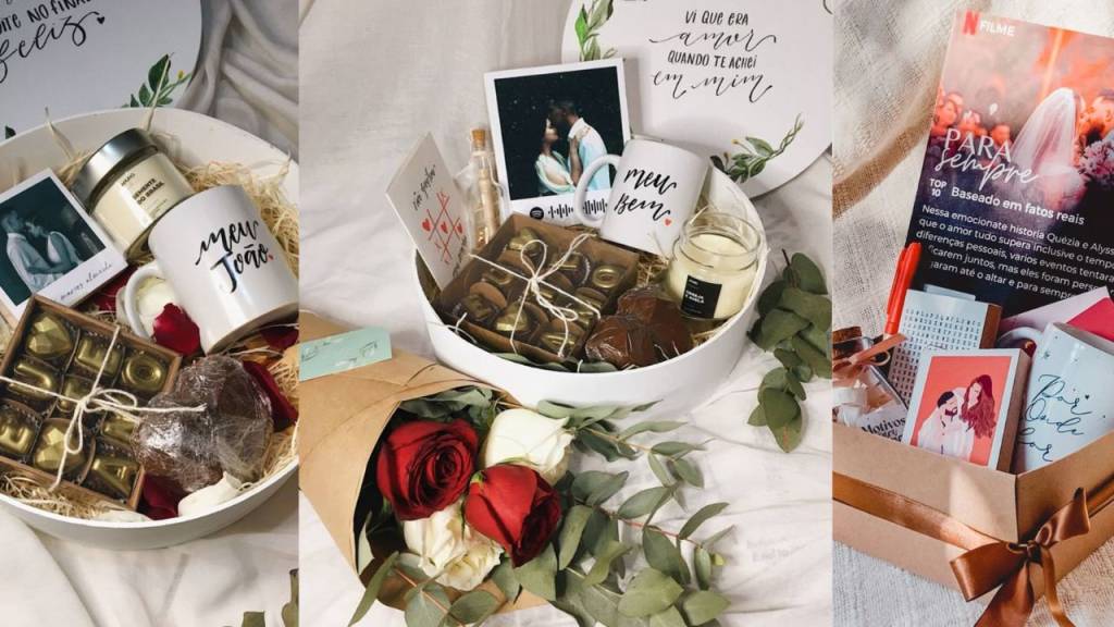 6 ideias de cestas criativas para surpreender no Dia dos Namorados