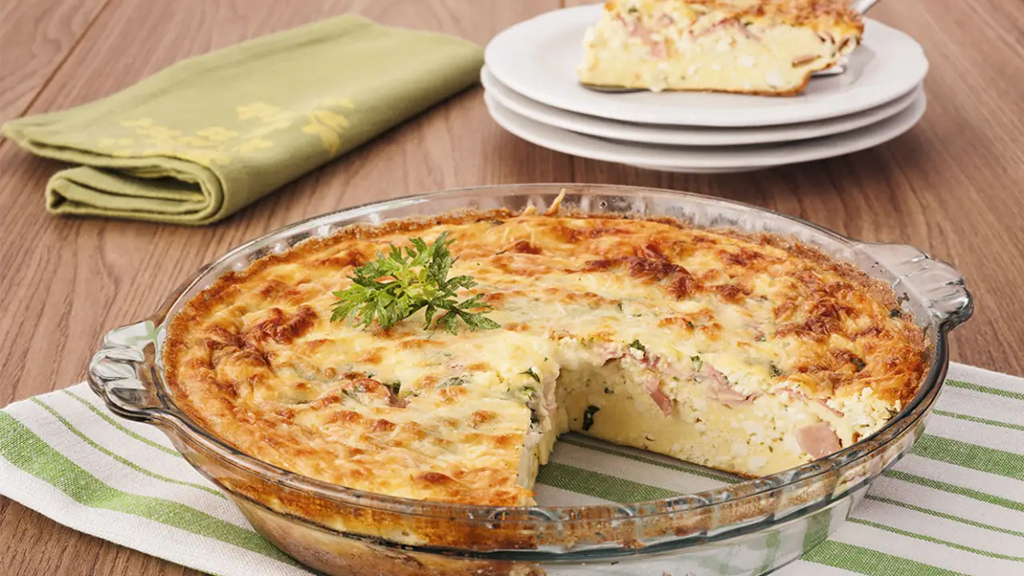 Omelete ao forno dá para servir a família