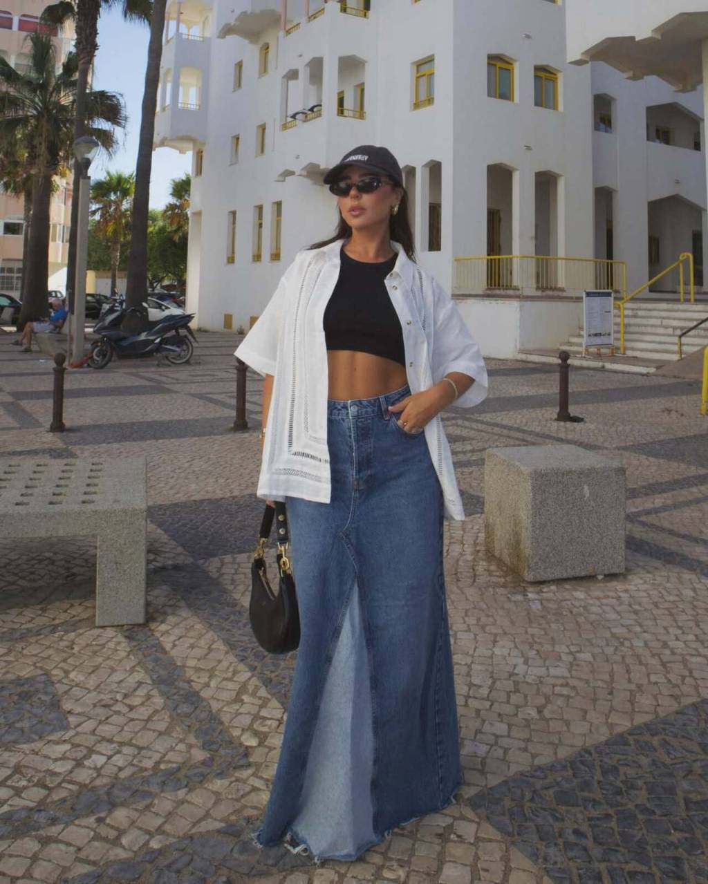 saias-longas (7) Inspiração street com saia jeans.