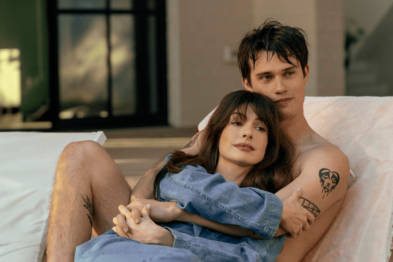 A comédia romântica com Anne Hathaway é aconchegante para assistir a dois