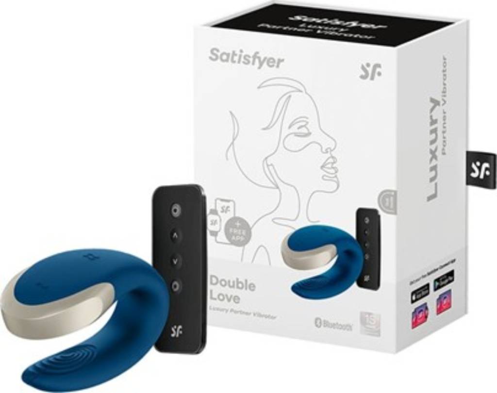 Vibrador com controle remoto sem fio Satisfyer Double Love (R$ 999,90)