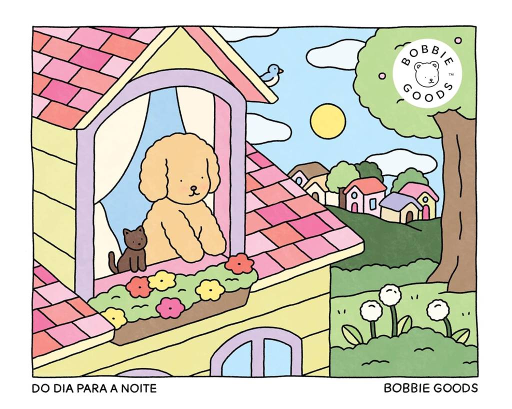 Imagem do livro de colorir da Bobbie Goods