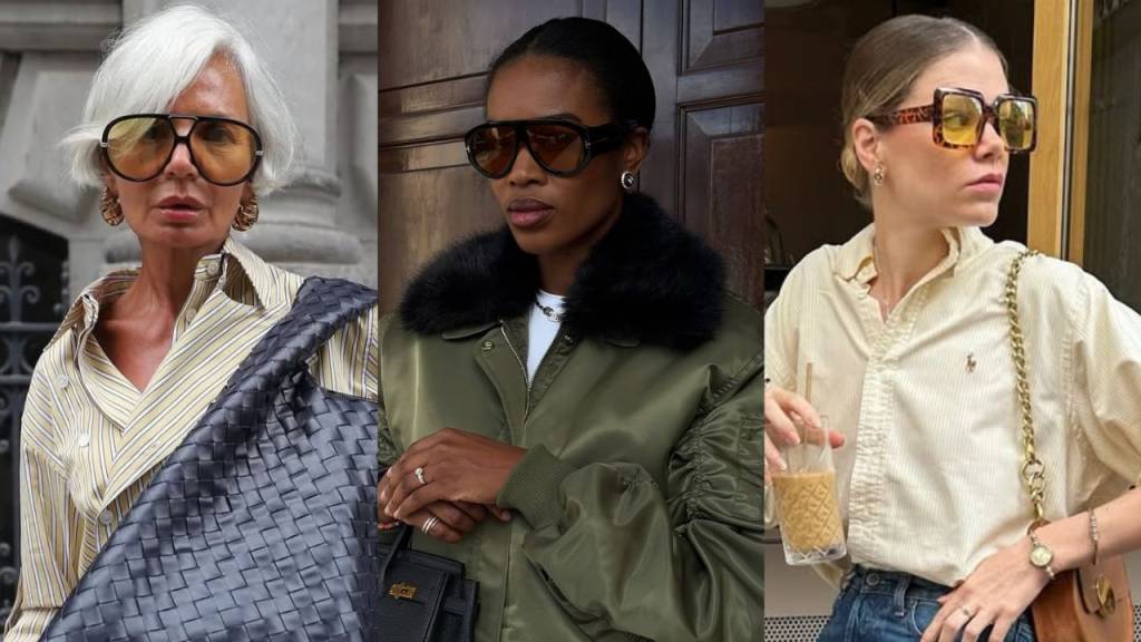 5 tendências de óculos de sol para o inverno 2025