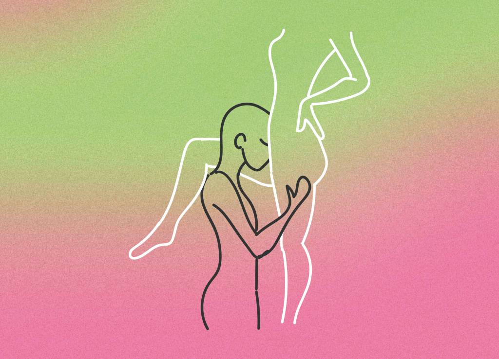 sexo-lesbico-posicoes-sexuais Melhores posições sexuais para mulheres