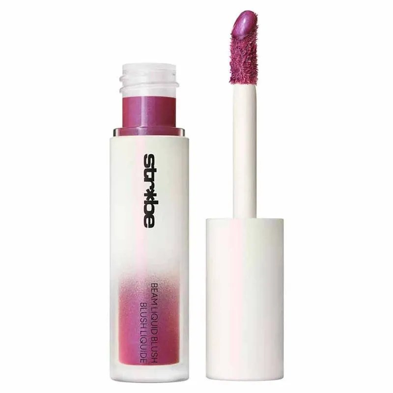 Imagem mostra blush lil&aacute;s da MAC.