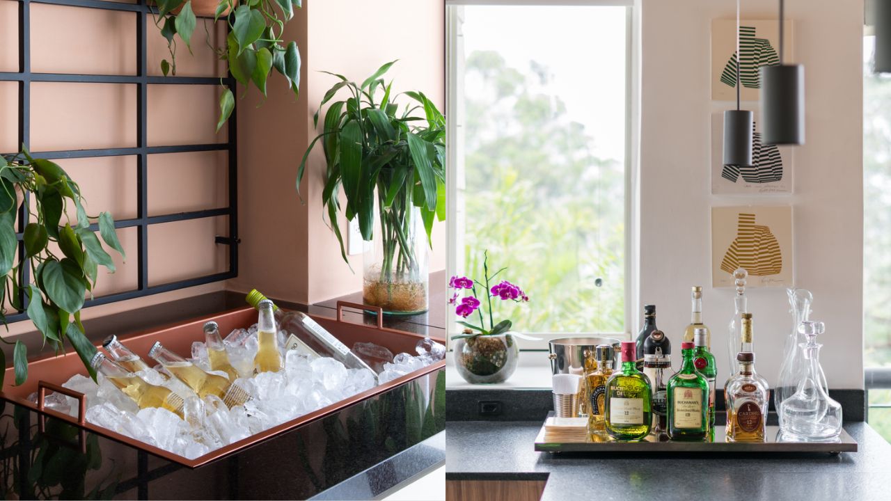Bar na varanda: 9 ideias charmosas para brindar sem sair de casa