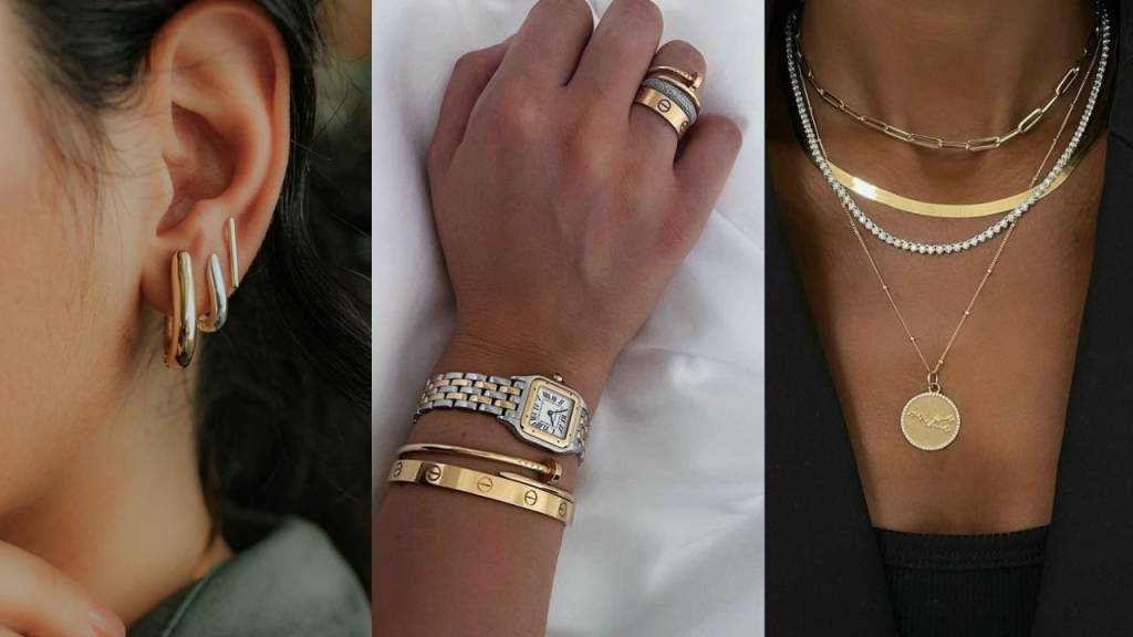 Prata e dourado juntos: 5 ideias chiques para usar em acessórios