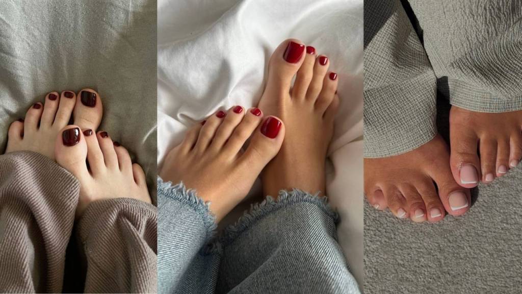 Esmaltes para as unhas dos pés: 6 cores elegantes e atemporais
