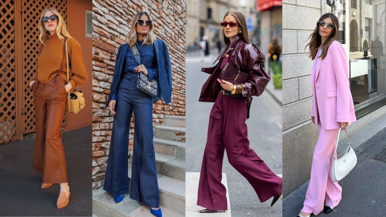 Looks monocromaticos vibrantes trazem estilo e personalidade