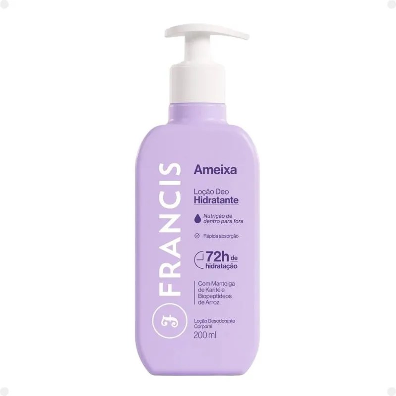 Hidratante corporal da Francis
