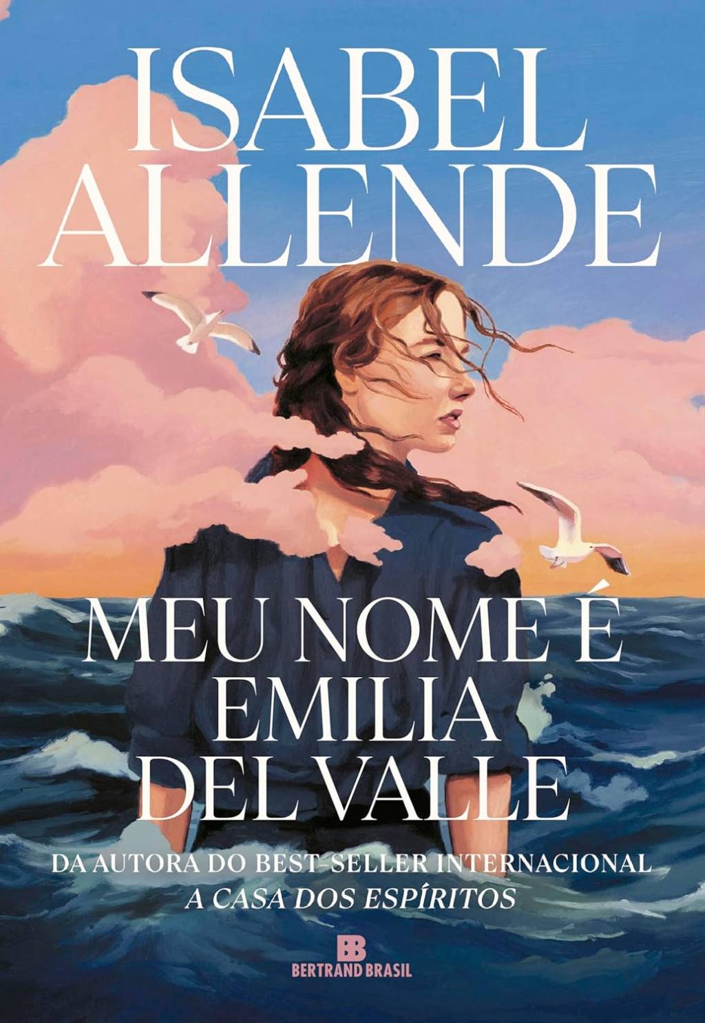 Capa do livro 'Meu Nome é Emilia del Valle' selecionado como um dos melhores lançamentos de 2025