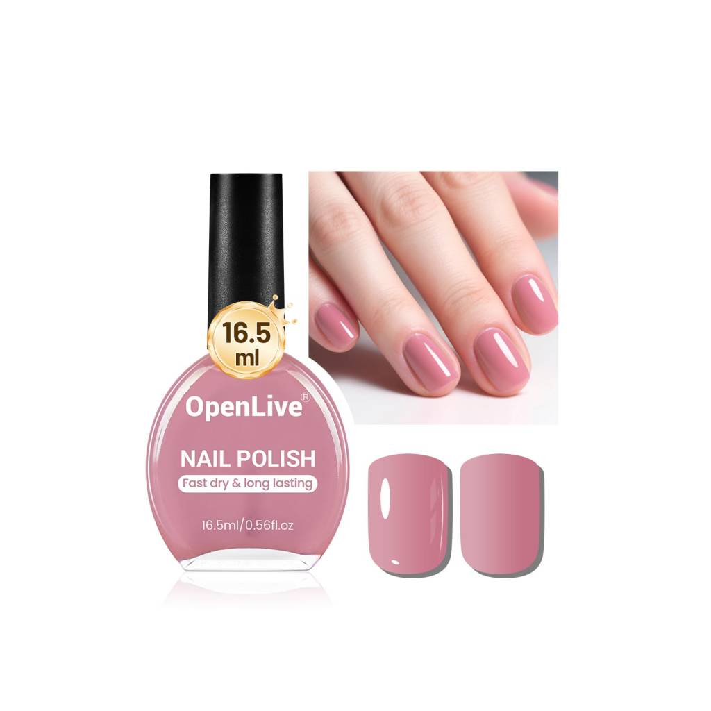 Nail tint rosa.