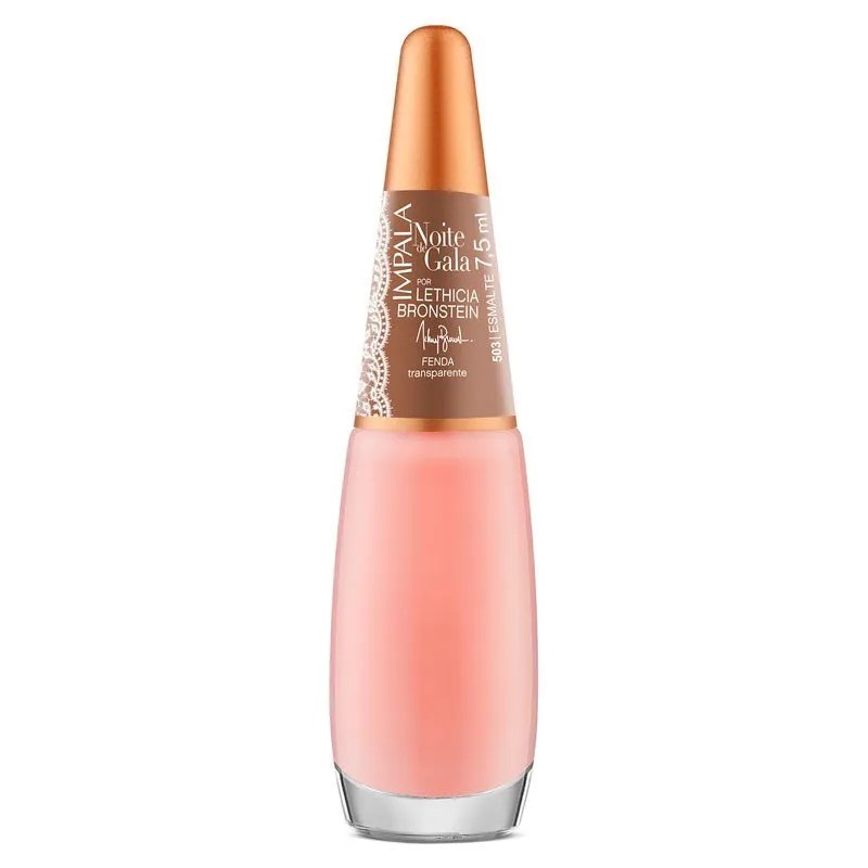 Nail tint rosa.