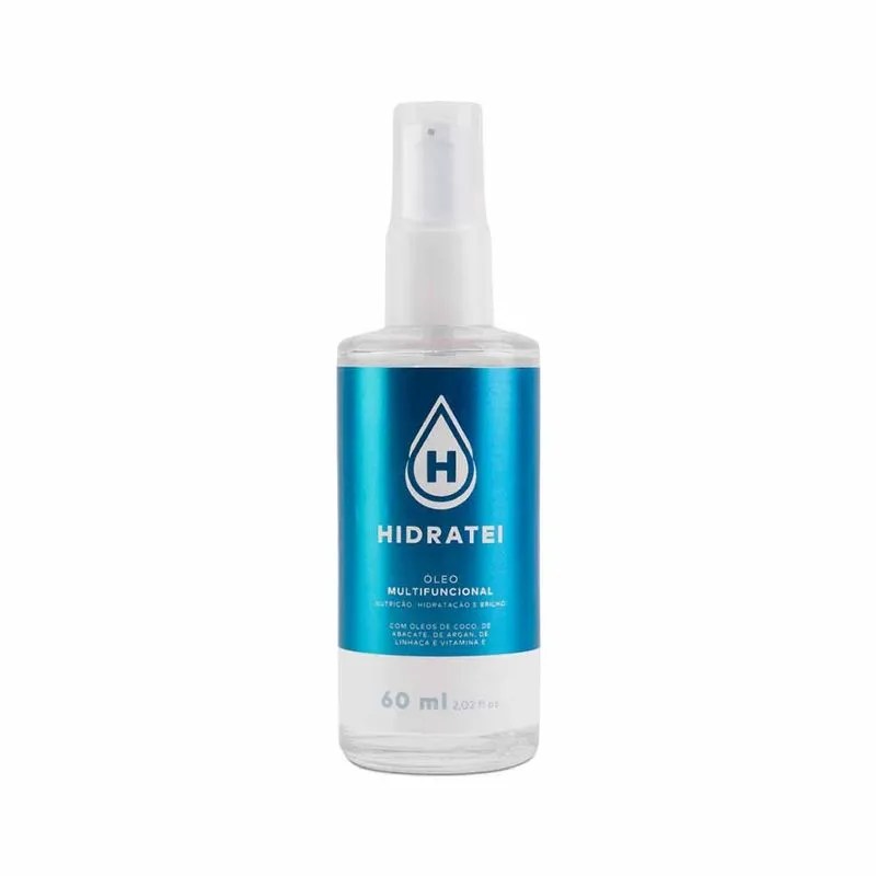 Imagem mostra óleo capilar da Hidratei.
