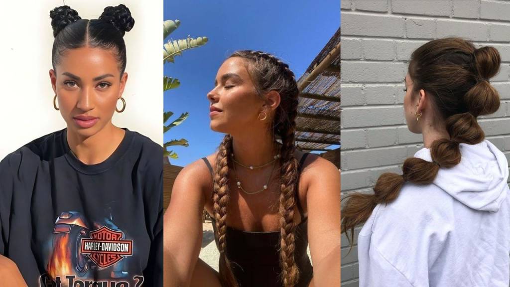 5 penteados práticos para treinar com estilo