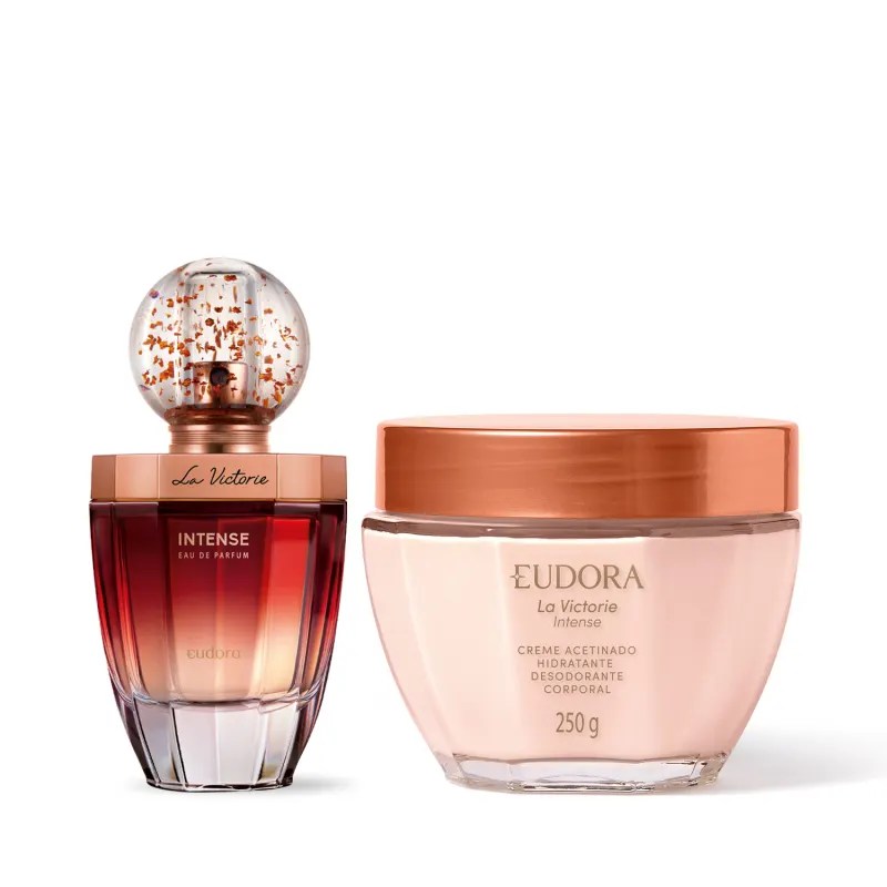 perfume-e-hidratante-la-victorie-intense Eudora Kit La Victorie Intense: Eau de Parfum e creme