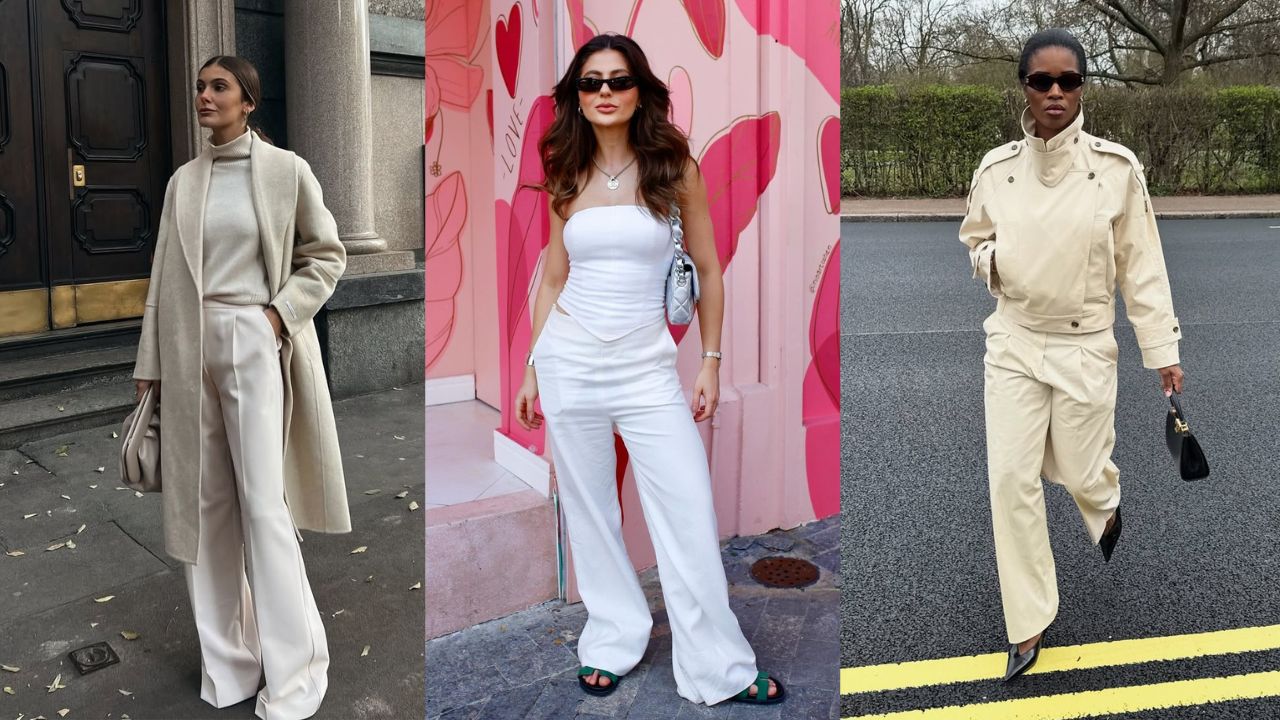 Looks monocrom&aacute;ticos em tons neutros s&atilde;o mais f&aacute;ceis de usar