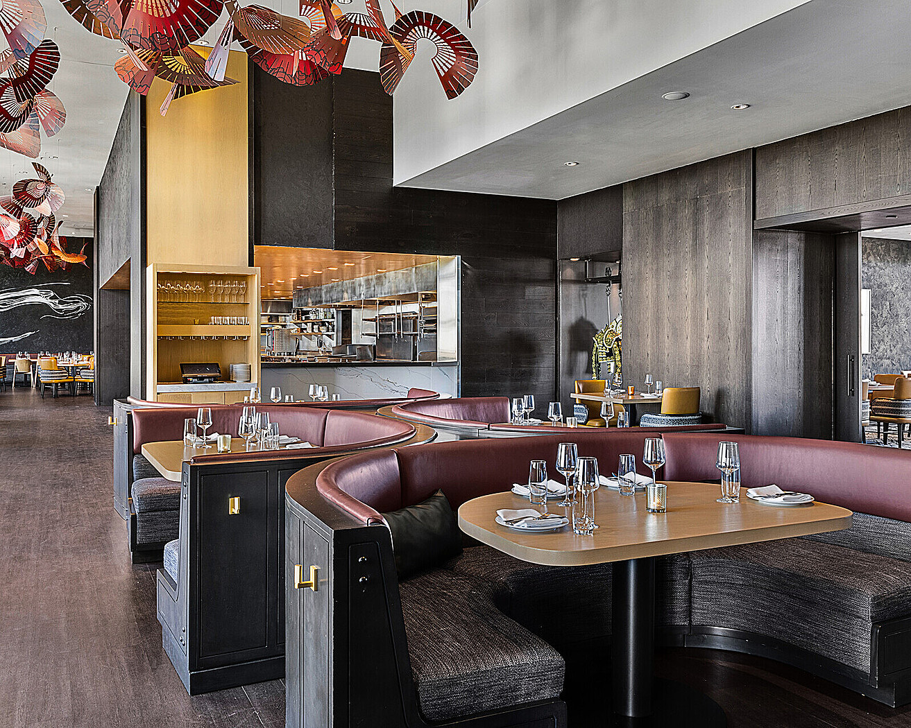 Restaurante com vista para os fogos do EPCOT