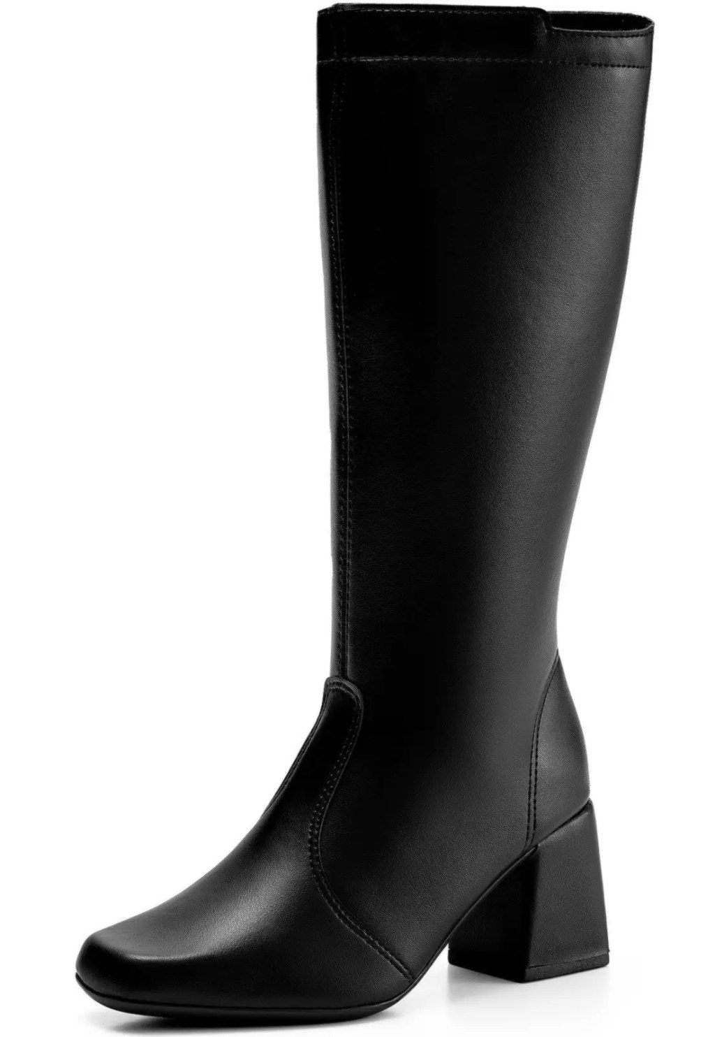 Bota de cano alto preta