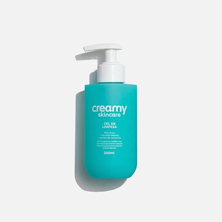 Gel de limpeza da Creamy